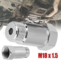 자동차 셀 수정 검사 엔진 라이트 제거기 어댑터-산소 O2 센서 M18X1.5 오프로드 촉매 CSV 부품