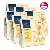 [텐바이텐] 시리우스 윌 프리바이오틱스 칠며조 1kg x 6팩 애견사료