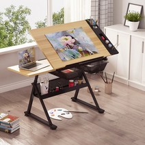 미대 책상 드로잉 작업대 기계설계용 제도판, 드로잉테이블