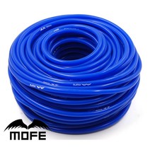 수입차 호환 부품 Mofe 자동차 실리콘 진공 호스 5m 3mm/5mm 파이프 튜브 4 가지 색상, 10 black ID 3mm