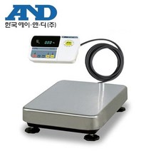 AND 방수 전자저울 FA-150SE (MAX : 150kg) 분리형 수산시장 / 식품회사 / 육가공장 / 방수 방진