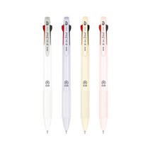 자바 N제트 3볼 0.38mm 3색 볼펜 니들팁 핑크, 3개