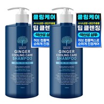 샤샤 아르간 오일 진저 쿨링 케어 샴푸, 2개