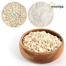 우리가스토리 압착 귀리 오트밀 1kg＋1kg 퀵오트밀 오트밀가루 오트밀분말
