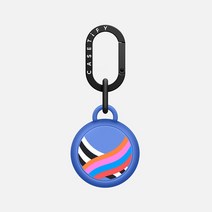 케이스티파이 AiRtAg 홀더 지오메트릭 AIR TAG BY AF ILLUSTRATIONS, Blueberry