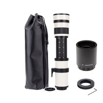 JINTU-420-1600mm F8.3 망원 줌 렌즈 캐논 니콘 소니 펜탁스 올림푸스 SLR 매크로 43 미러리스 카메라 용