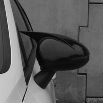 더블랙 K5 DL3 튜닝 용품 사이드미러 빽미러 커버 카본 몰딩, M타입 블랙 2P