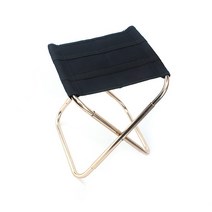 벤치 야외벤치 나무벤치 공원 라운지의자 휴대용 캠핑 의자 벤치 작은 낚시 접이식 야외 배낭 여행 피크닉, 01 Black