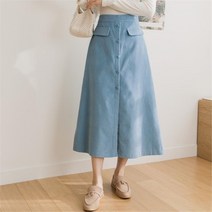 모드제니 모드제니 시크 버튼 밴딩 플레어 스커트 3컬러 (9596860)