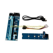 BTC 채굴용 USB 3.0 전송 라이저 카드 그래픽 카드용 6X M.2 NGFF to PCIE X6 슬롯 신제품, 02 M.2 NGFF Card