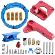 3d프린터출력 대형3d프린터 3d프린터기 3d 프린터 mk8 1m ptfe 튜브 튜브 커터 및 ender 3 시리즈용 핫 베드 스프링이 있는 모든 금속 압출기 드라이브 피드, 없음