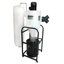 싸이클론 집진기 산업용 진공 청소 750W 목공용 흡입기 톱밥 제거기 집진기통 DIY용, A 750W 220V, 1. 750W 220V(예비 스위치 포함)