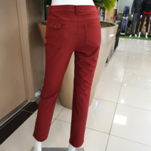 [임페리얼] ** 대박상품 ** 가을에 딱 입기 좋은 버건디 컬러의 여성 골프바지 PPZ7302 인천논현, 70