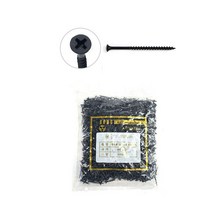 목재용 나팔 외날 피스 블랙 6X50