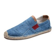 에스파듀 남성 신발 캐주얼 통기성 캔버스 패션 소프트 슬립온 Espadrilles 로퍼
