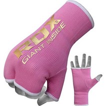 정규품 RDX 권투 이너 핸드랩 주먹 보호 반디지 (핑크 Large)