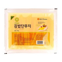 장푸드김밥단무지 3KG동서국산, 장푸드김밥단무지3kg/동서, 없음, 1개