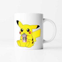 DIY머그컵 애니메이션 아이러브스타벅스 피카츄, 오른쪽