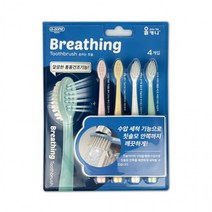 오죤 올커니 숨쉬는 칫솔 4P -O, 1, 4개