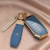 기아 스마트키 키케이스 K8 올뉴 K3 쏘렌토 MQ4 쏘렌토하이브리드 K5 DL3 3세대 스포티지QL 더뉴카니발 KA4 K7프리미어 셀토스 EV6 니로 SG2 적용 키케이스 키홀더, F타입, 네이비블루