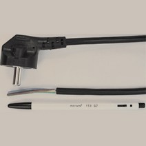uga123 접지 전원선 검정_3Cx1.0SQ 전원플러그 전원케이블 연결코드선, 1개, 3m
