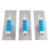 톱날 흙손 미장손 타일용톱날 미장칼 톱니간격 4.5mm, 단품