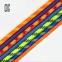 로프천국 CE KC 유럽 국내인증 9mm 17kN 암벽 자일 스태틱 로프 등산용 밧줄, 블루