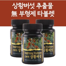 힐링 상황버섯 추출 분말 가루 환 100% 60정 비타민 식이섬유 미네랄 차 베타글루칸 차가버섯 목질진흙버섯 뽕나무 덱스트린없는 추출분말 건강식품 건강선물