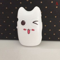 새로운 귀여운 만화 미니 휴대용 MP3 플레이어 지원 TF 카드 MP3 플레이어 버튼 USB2.0 인터페이스 적합 공짜에 적용, a
