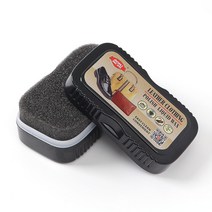 구두 광택 스펀지 휴대용 양면 가죽닦이, 상세 참조