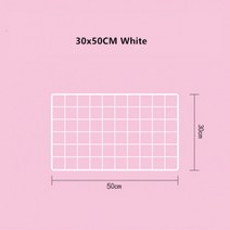북유럽 홈 벽 장식 철 격자 사진 프레임 엽서 DIY 아트, 30x50cm white aliexpress