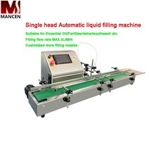 액상충진기 소분기 MANSHENG 데스크탑 자동 자기 펌프 원 헤드 액체 충전 기계 컨베이어 큰 나무 유기 비료, 01 above 5 ml_02 220V_04 AU