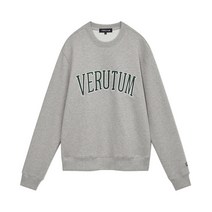 RTW-ST143 VERUTUM Applique Arch Logo SweatshirtsㅣGrey