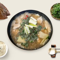 미미의 밥상 T 자연산 알배기 도다리쑥국 밀키트 2-3인분 (900g내외/야채포함)