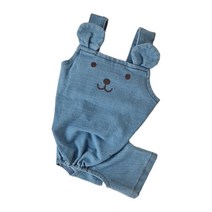 바이굄 쁘띠베어 멜빵바지 블루 XL 1개