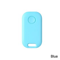 GPS추적기 미아방지 위치추적기 스마트 분실 방지 GPS 트래커 알람 태그 파인더 로케이터 장치 블루투스 호환 애완 동물 가방 지갑 전화, 02 파란