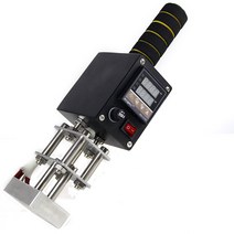 금박 인쇄기 핫 스탬핑기 인두기 로고 이니셜 상표, 800w 더블 핸들 8-10cm 가열 버전
