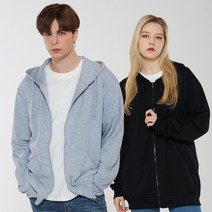 NanDe 무지 후드집업 오버핏 S~2XL 7컬러