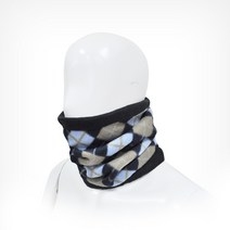 다이아넥워머 체크 방한 목도리, 레드