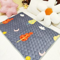 생리방수패드 생리 이불 패밀리 침대 이불 패드 이모매트 대 매트리스 여숙사 학생 예휴 사이드 누출 방지기 미끄럼 방지 요, 01 65x100CM, 16 퍼플트리（양면 사계절용）