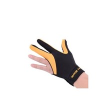 풀 장갑 당구 왼손 & 오른손 (옵션) 3 손가락 큐 장갑-크기: XL 스누커 용품, 5 PCS, Left Hand