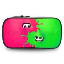 Cartoon Splatoon 2 대형 연필 케이스 편지지 보관 가방 학교 사무용품 Escolar Pencil Box 화장품, [04] 4