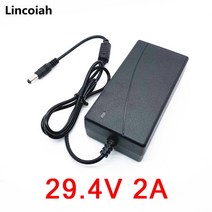 전기 스쿠터 자전거용 리튬 배터리 충전기 7 시리즈 이온 24V 25.2V 25.9 V 29.4V 2A, [01] 미국, 01 미국