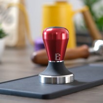 업소용 커피머신 PULLMAN 조정 가능한 단단한 손잡이 커피 Tampers 58mm 기계 부속품 콩 압박 Coffeeware, 58.5mm, 03 black(BIG STEP)