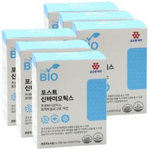 포스트신바이오틱스 신바이오틱스 포스트바이오틱스 30포 x 6박스 (6개월분) 프로바이오틱스 유산균 건강 기능 식품 식 약 처인증 대용량 가루 분말 파우더 개별포장 간편스틱 먹는