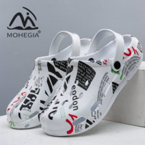MOHEGIA패션신상품 2022년 남성화 통굽샌들 미끄럼방지 소프트샌들