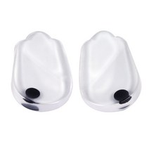 다리 체형교정 키커지는법 숨은찾기2pcs insoles 신발 삽입 패드 효과적인 활, 투명한, s