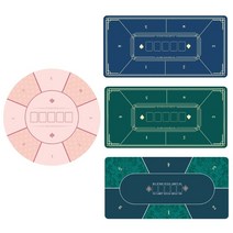 홀덤 포커 테이블 포커 매트 플레이어의 전문 휴대용 미끄럼 방지 고무 텍사스 홀덤, 큰 녹색