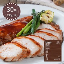 모든닭 맵단짠 마성의 밸런스 매콤청양 데리야끼 닭가슴살 130g 30팩 1등급 국내산 위생안전관리 생산라인