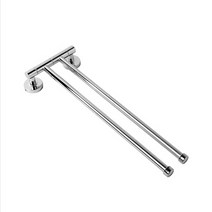 깔끔한 욕실 2단 스텐 수건걸이 벽걸이옷걸이 욕실옷걸이